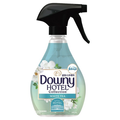 다우니 패브릭 스프레이 화이트티향 본품, 370ml, 1개